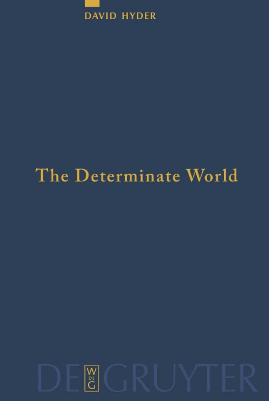 The Determinate World: Kant and Helmholtz on the Physical Meaning of Geometry: 69 (Quellen und Studien zur Philosophie, 69) - Image 1