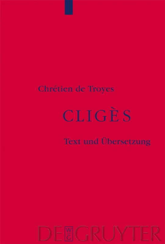 Cligès: Auf der Grundlage des Textes von Wendelin Foerster - Image 1