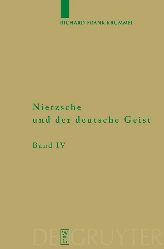 Ausbreitung und Wirkung des Nietzscheschen Werkes im deutschen Sprachraum bis zum Ende des Zweiten Weltkrieges: Ein Schrifttumsverzeichnis der Jahre ... und Texte zur Nietzsche-forschung)