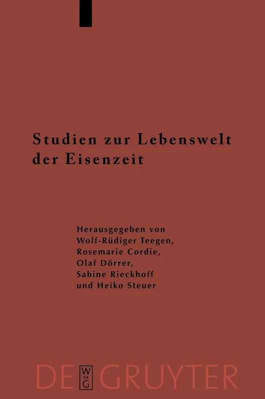 Studien zur Lebenswelt der Eisenzeit: Festschrift für Rosemarie Müller: 53 (Ergänzungsbände zum Reallexikon der Germanischen Altertumskunde, 53) - Image 1