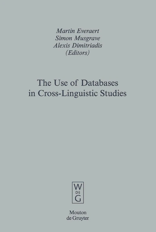 The Use of Databases in Cross-linguistic Studies (Empirical Approaches to Language Typology): 41
