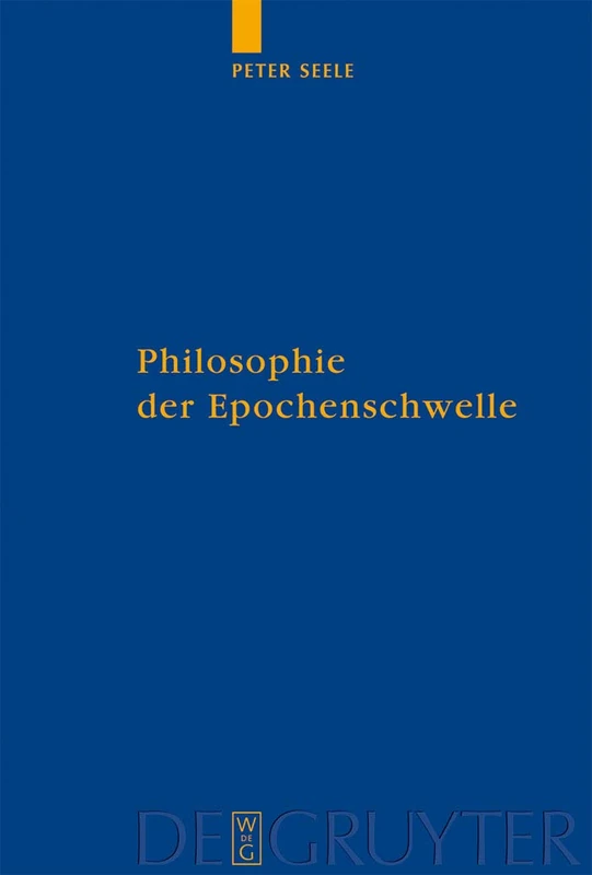 Philosophie der Epochenschwelle: Augustin Zwischen Antike Und Mittelalter: 80 (Quellen Und Studien Zur Philosophie)
