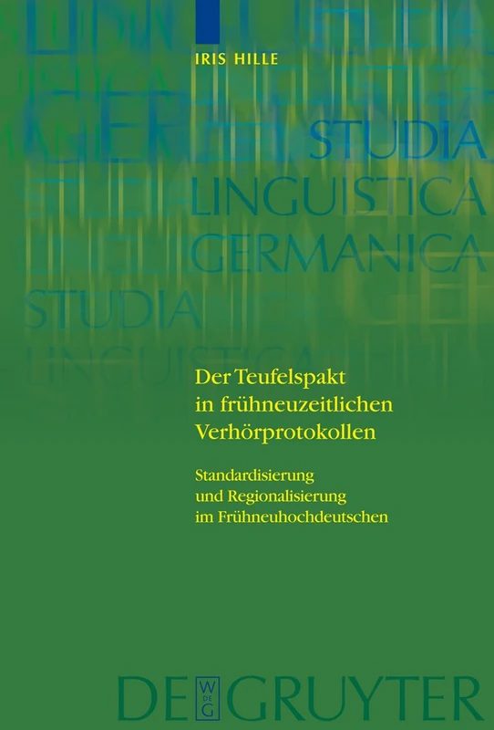 De Gruyter Der Teufelspakt in Verhorprotokollen - Studia Linguistica