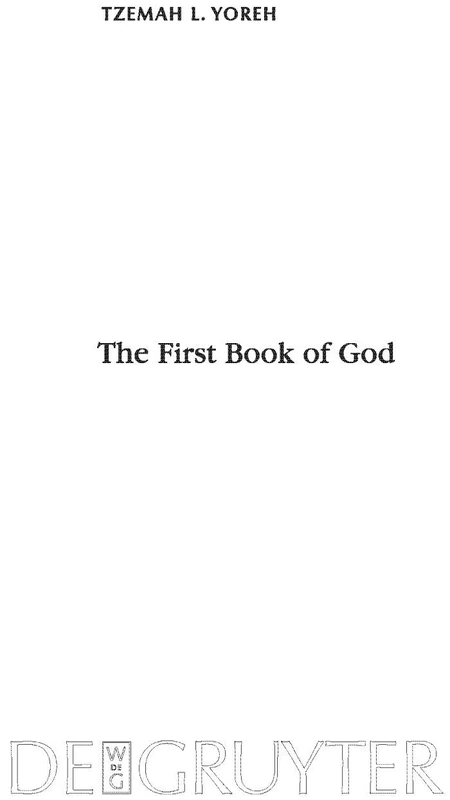 De Gruyter - The First Book of God: 402 Bible Study - Image 1