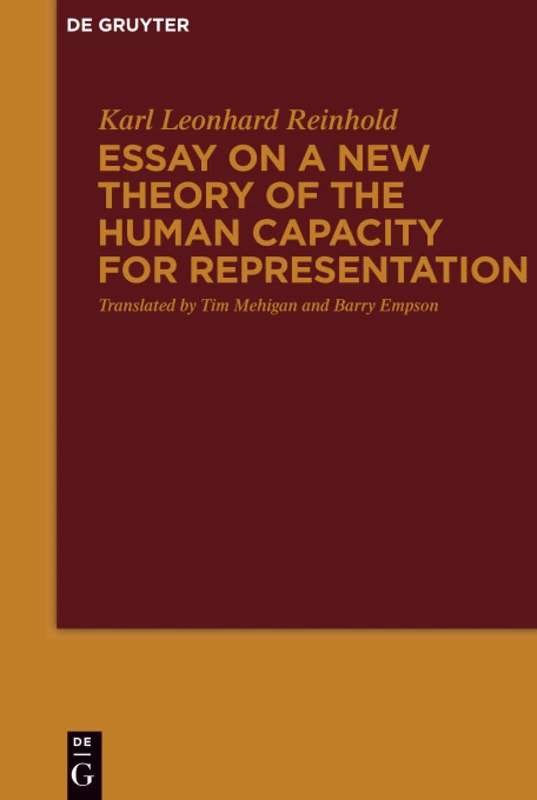Essay on a New Theory of the Human Capacity for Representation - Image 1