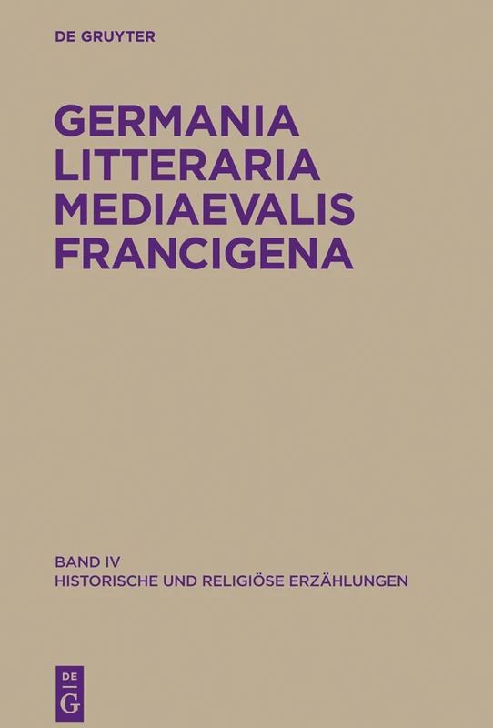 Historische und religioese Erzahlungen