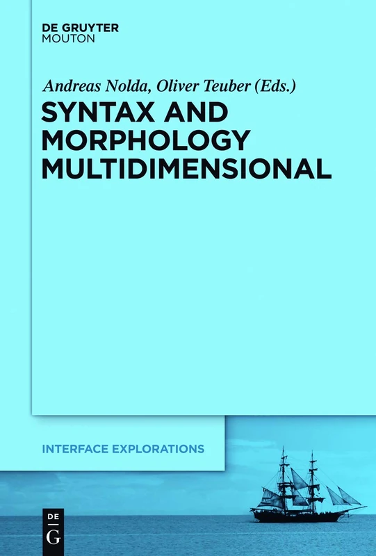 De Gruyter Mouton Syntax and Morphology Multidimensional 24