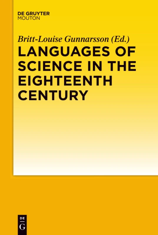 Languages of Science in the Eighteenth Century