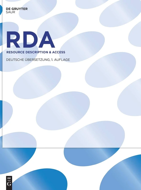 De Gruyter Saur - RDA: Resource Description & Access German - Image 1