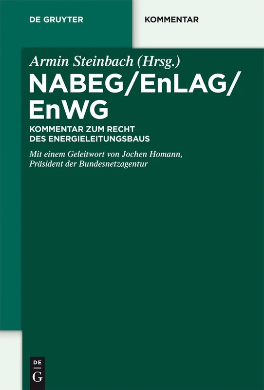 De Gruyter - Kommentar Zum Recht Des Energieleitungsbaus