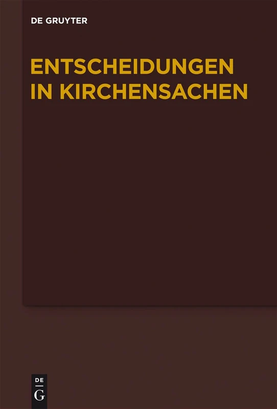 Entscheidungen in Kirchensachen seit 1946, Band 53, 1.1.-30.06.2009