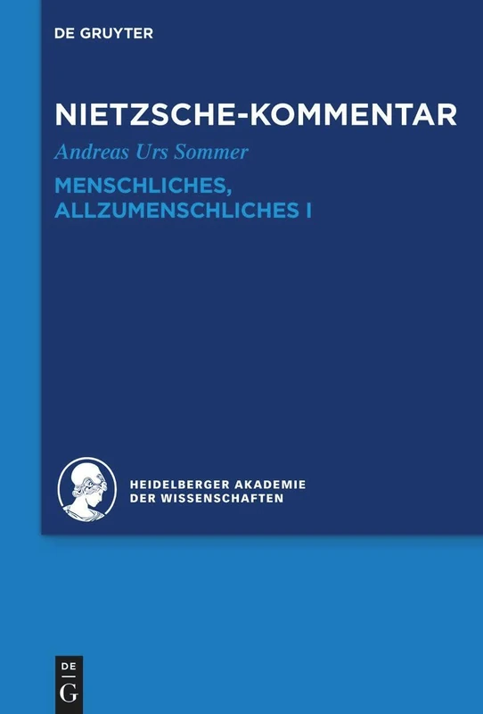 Kommentar Zu Nietzsches Menschliches, Allzumenschliches I