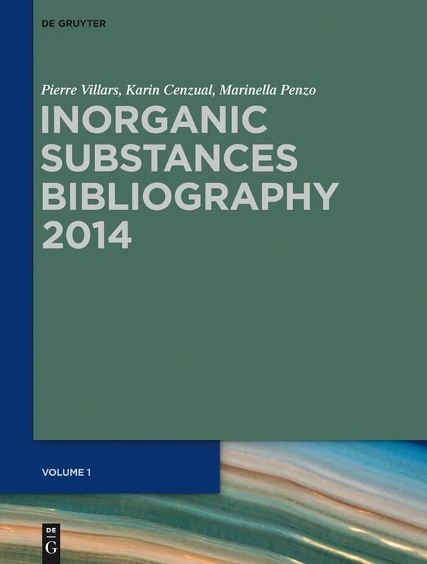Inorganic Substances Bibliography (De Gruyter Reference)