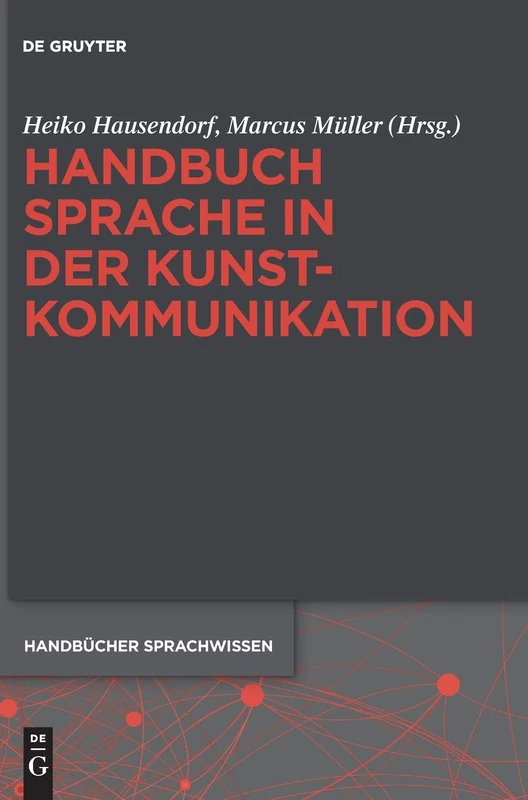 De Gruyter Handbuch Sprache in Der Kunstkommunikation 16