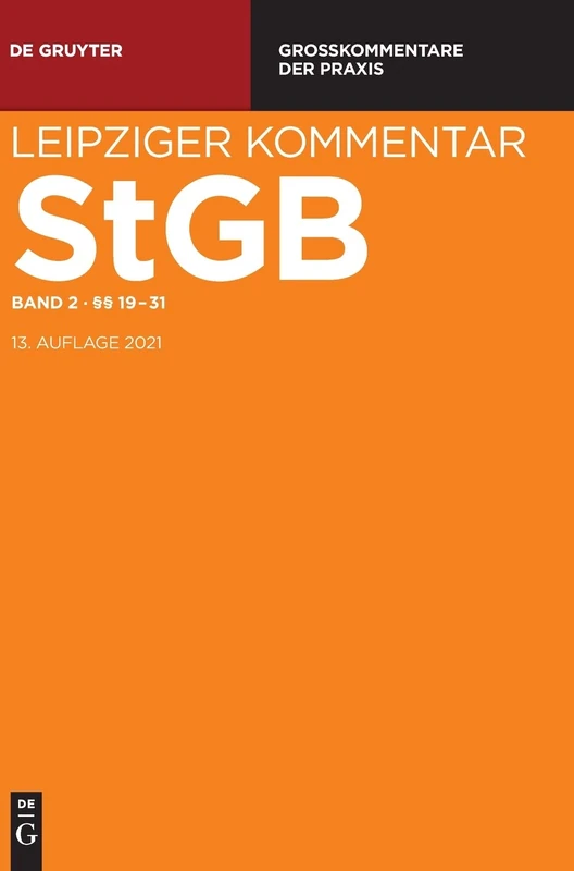 De Gruyter - 19-31 (Gro kommentare der Praxis) Law Book