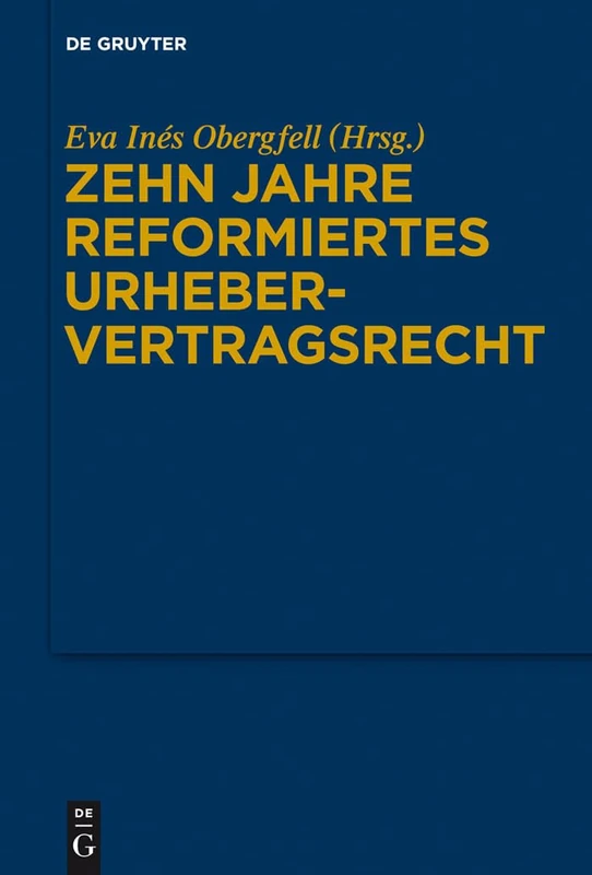 Zehn Jahre reformiertes Urhebervertragsrecht: 1. Josef Kohler-Symposion - Image 1
