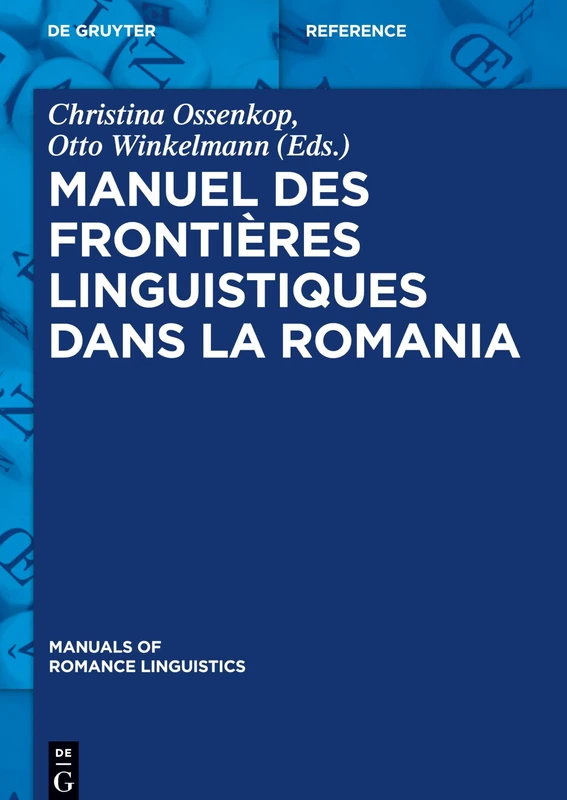 De Gruyter Manuel des frontieres linguistiques dans la Romania 11