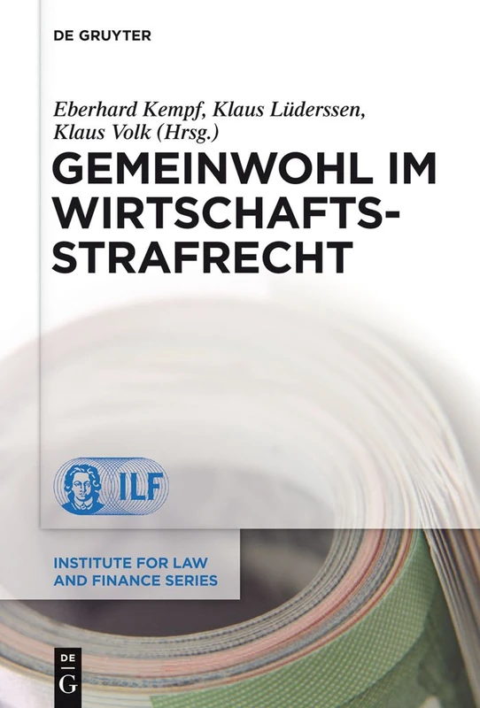 Gemeinwohl im Wirtschaftsstrafrecht: 14 (Institute for Law and Finance Series, 14) - Image 1