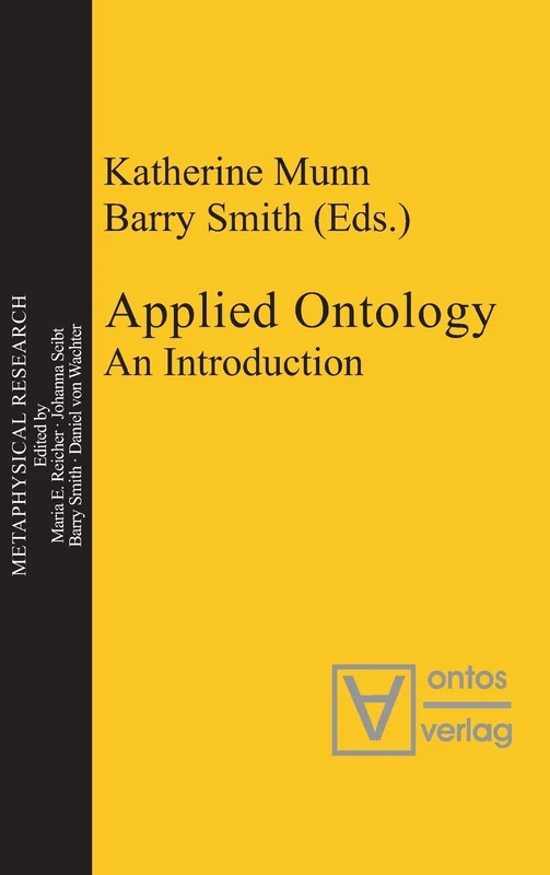 Applied Ontology: An Introduction: 9 (Metaphysical Research, 9) - Image 1