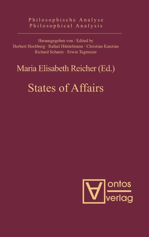 States of Affairs: 30 (Philosophische Analyse / Philosophical Analysis, 30) - Image 1