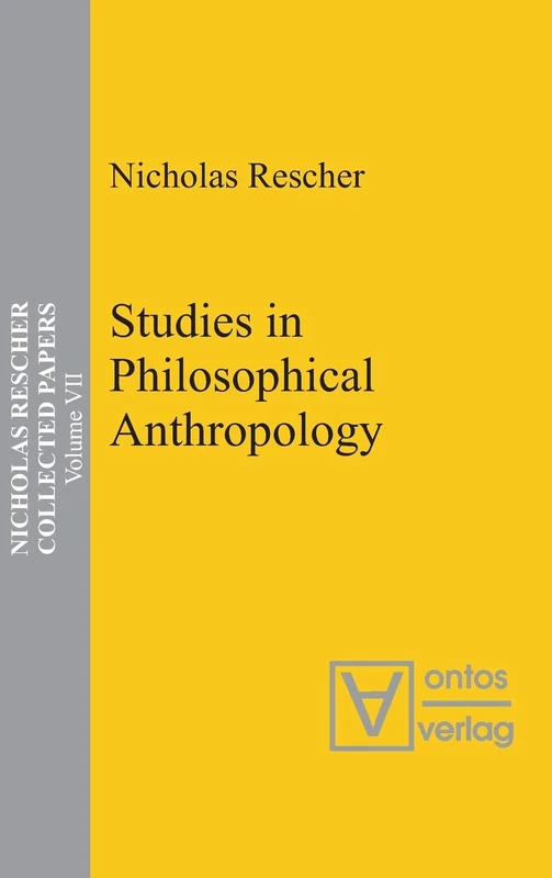 De Gruyter - Studies in Philosophical Anthropology - Book