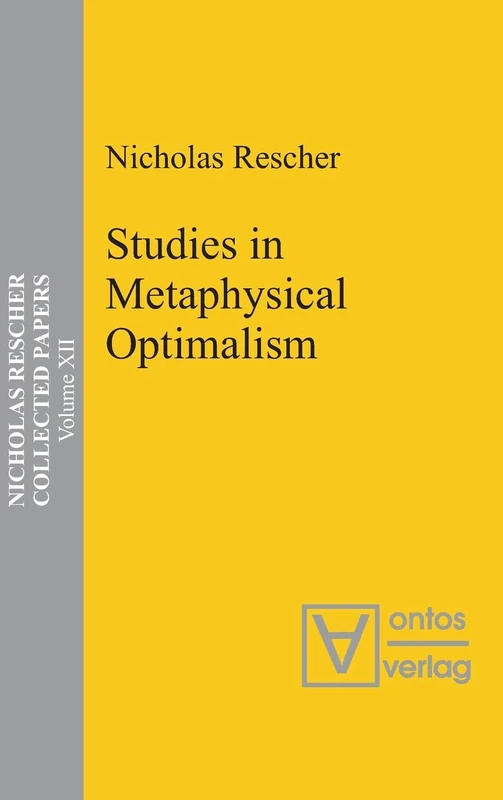Studies in Metaphysical Optimalism