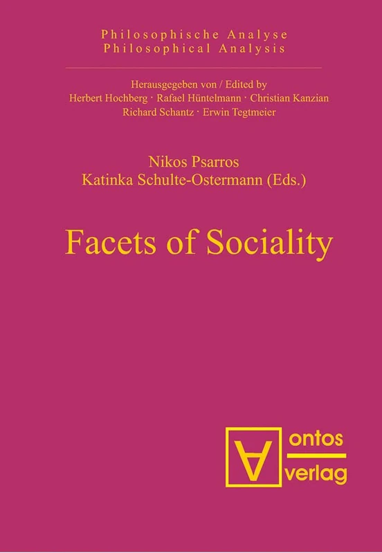 Facets of Sociality: 15 (Philosophische Analyse / Philosophical Analysis, 15)