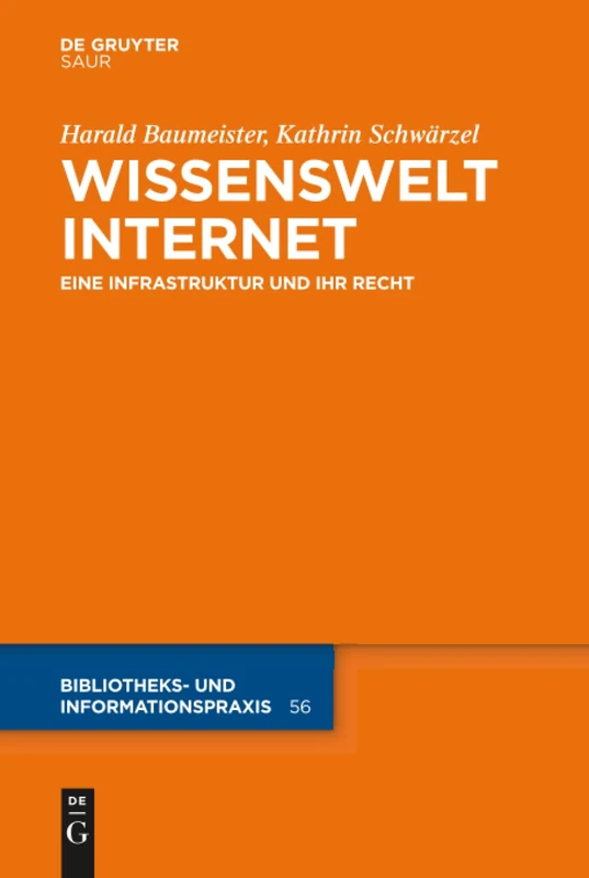 Wissenswelt Internet: Eine Infrastruktur und ihr Recht: 56 (Bibliotheks- Und Informationspraxis)