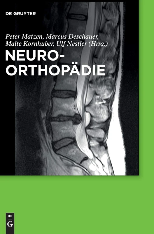 De Gruyter Neuroorthopadie - Medical Healthcare Book
