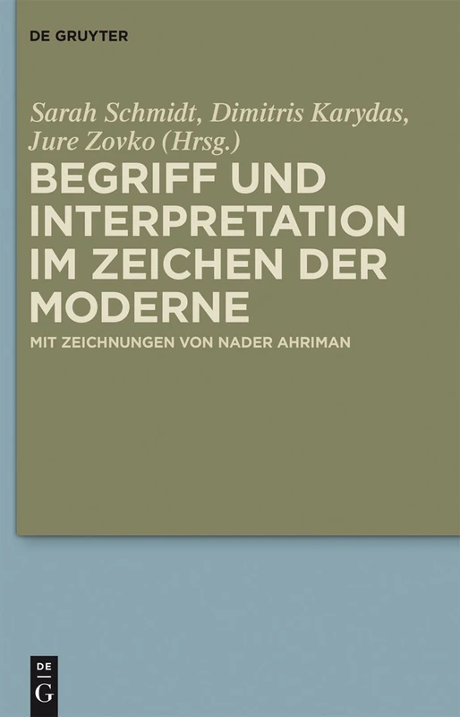De Gruyter - Begriff und Interpretation im Zeichen der Moderne