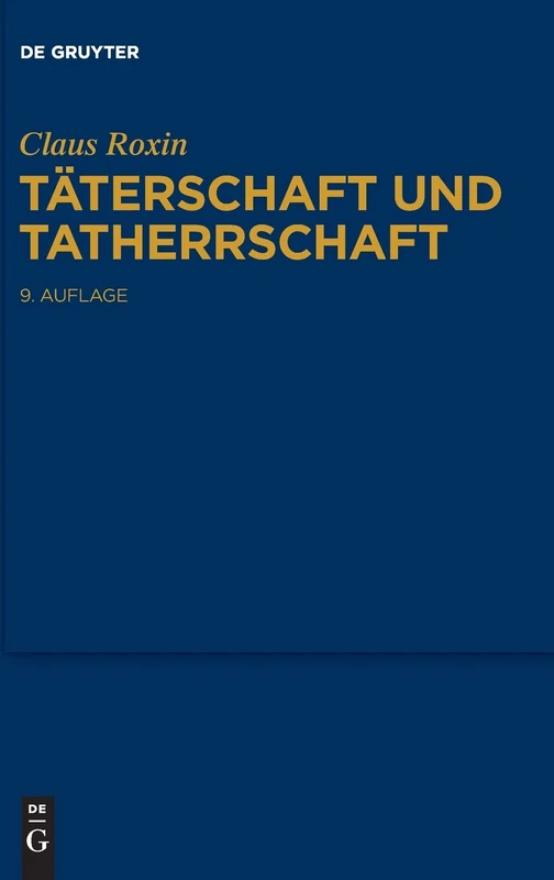 Täterschaft und Tatherrschaft - Image 1