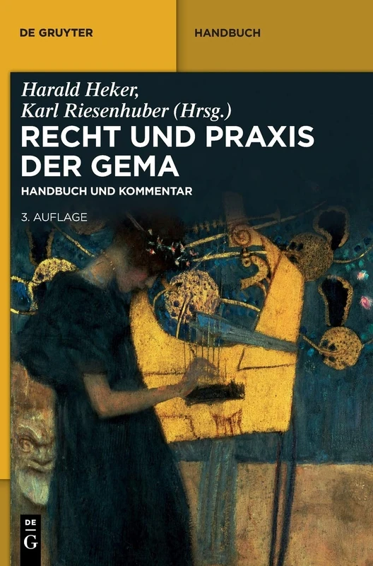 Recht Und Praxis Der Gema: Handbuch Und Kommentar (de Gruyter Handbuch) - Image 1