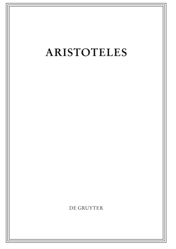 Analytica Priora Buch II: 2