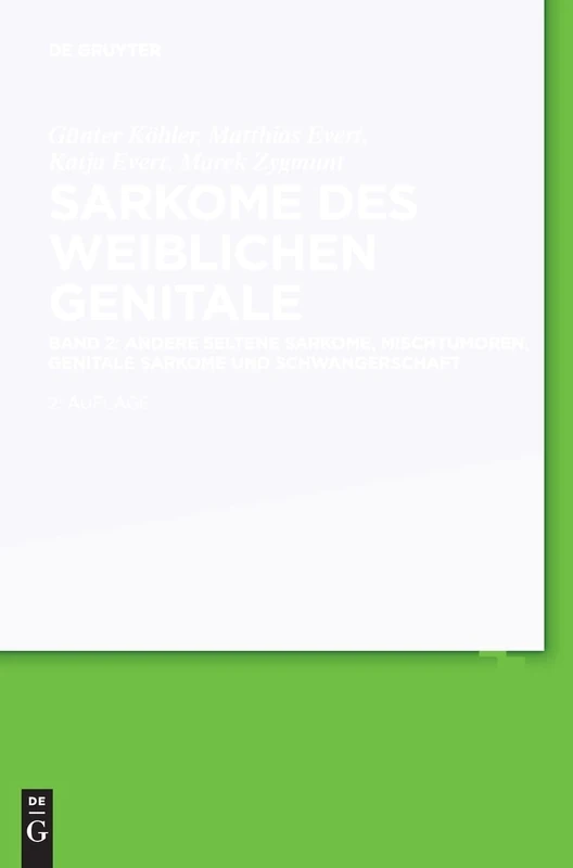 Andere seltene Sarkome, Mischtumoren, genitale Sarkome und Schwangerschaft