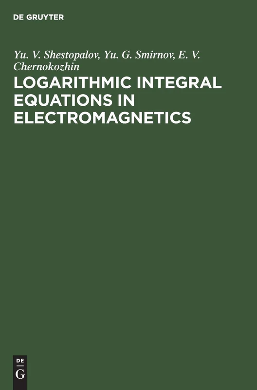 Logarithmic Integral Equations in Electromagnetics