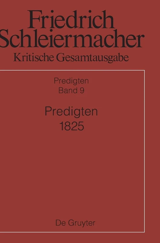 Predigten 1825