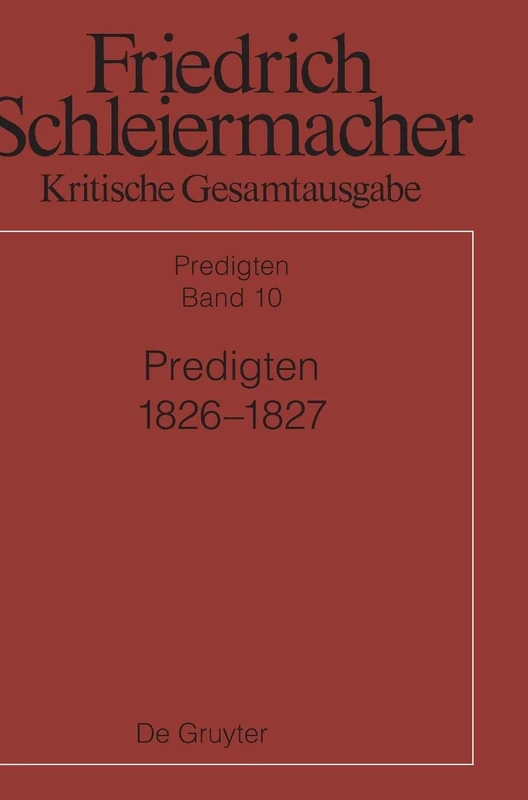 Predigten 1826-1827