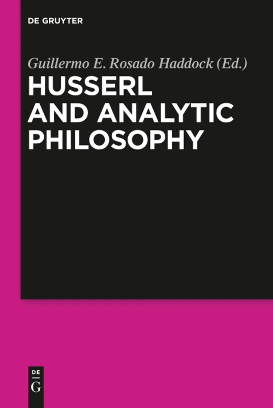 Husserl and Analytic Philosophy