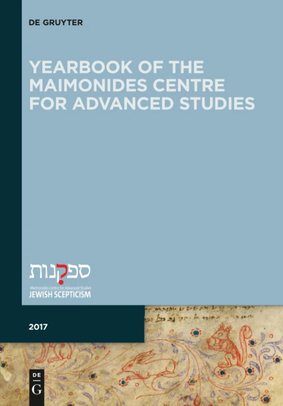Yearbook of the Maimonides Centre for Advanced Studies: 5 (Jewish Thought, Philosophy, and Religion)