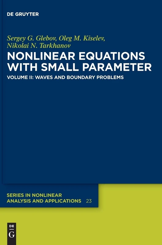 Waves and Boundary Problems: 23 (De Gruyter Series in Nonlinear Analysis & Applications, 23/2)