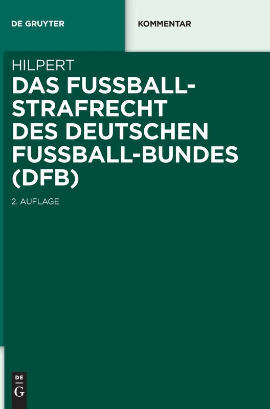Das Fu ballstrafrecht Des Deutschen Fu ball-Bundes (Dfb) - Image 1