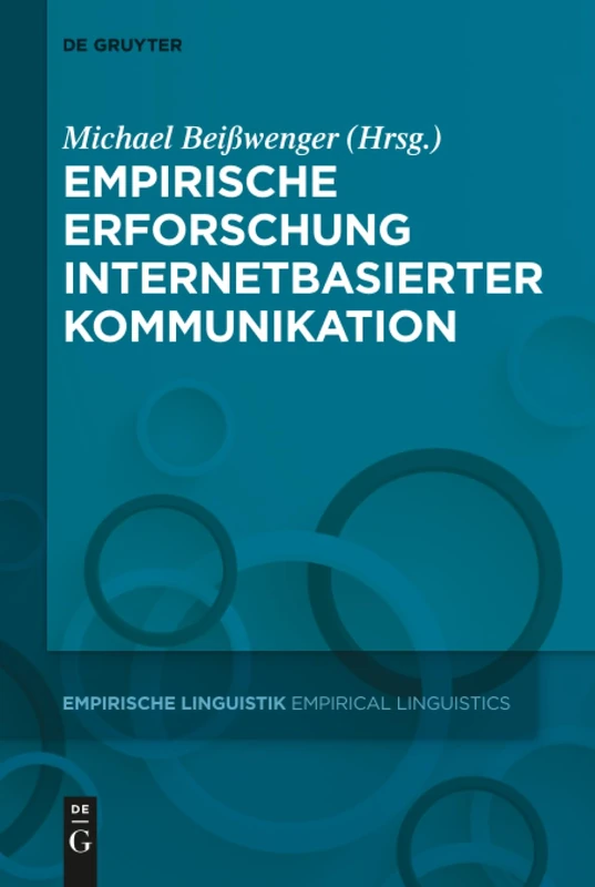 De Gruyter Empirische Erforschung internetbasierter Kommunikation 9