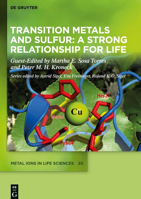 Transition Metals and Sulfur A Strong Relationship for Life: 20 (Metal Ions in Life Sciences, 20)