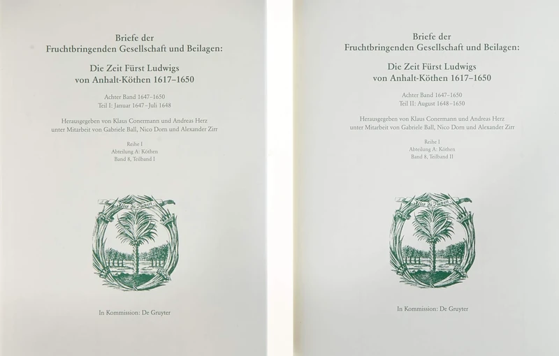 1647-1650: Teil I: Januar 1647-Juli 1648. Teil II: August 1648-1650