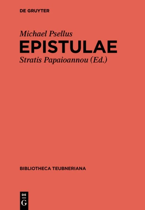 De Gruyter Epistulae (2 volumes) - Michael Psellos Edition