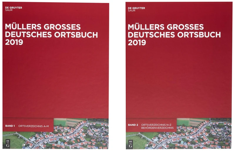 Müllers Großes Deutsches Ortsbuch 2019 (Müllers Großes Deutsches Ortsbuch, 36)