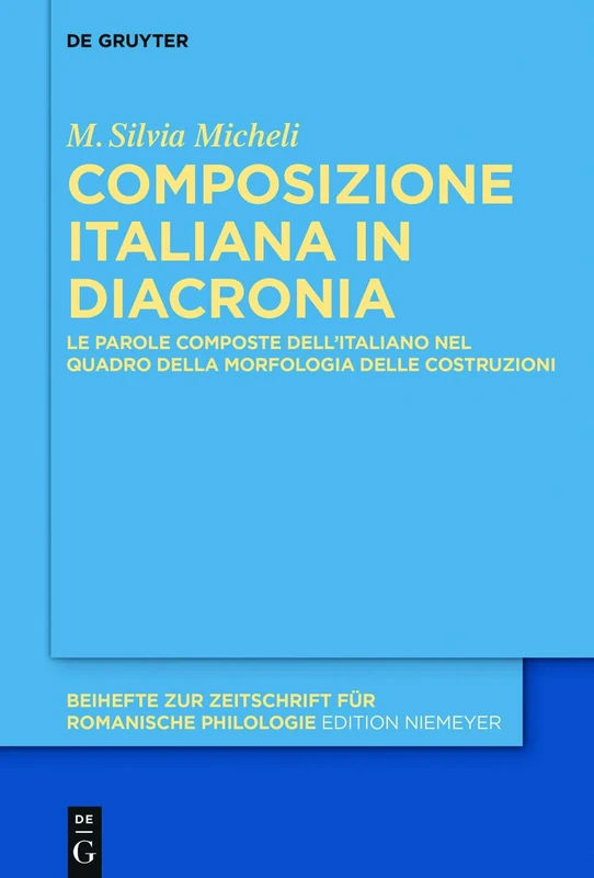 De Gruyter Composizione italiana in diacronia - Book 442