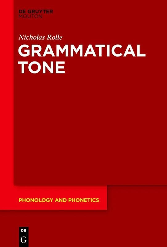 Grammatical Tone: 28 (Phonology and Phonetics [PP], 28)