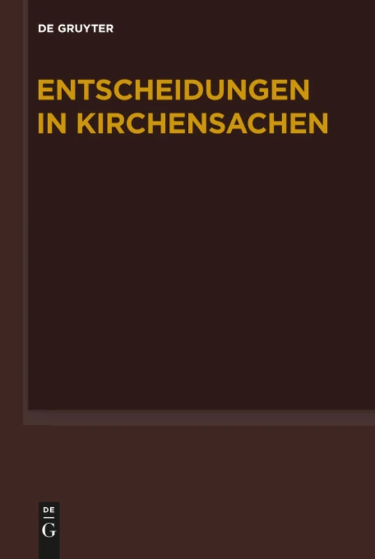 Entscheidungen in Kirchensachen seit 1946, Band 68, 1.7.2016-31.12.2016