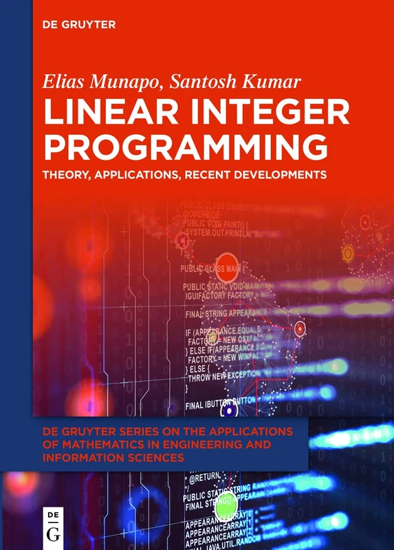 De Gruyter Linear Integer Programming - Mathematics Book